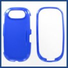 Pantech P2020 Ease Blue Protective Hard  Snap on  Cell Phone Case Cover