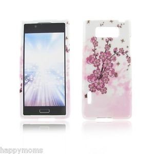 Lg Splendor Venice US730 Spring Flower Hard Snap on Cell Phone Case Cover