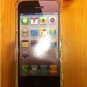 Apple iPhone 5 T- Clear White Transparent Hard Snap on Case Cover+ Free Screen