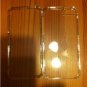 Apple iPhone 5 T- Clear White Transparent Hard Snap on Case Cover+ Free Screen