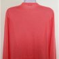 J.Crew Women's Pink Button Down Knit Sweater Cardigan Long Sleeves Size L
