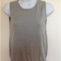 Grace Elements Women's Beautiful Metallic Sleeveless Sequin Top Size S