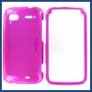HTC Pyramid / Sensation 4G Hot Pink CELL phone  Snap on hard case cover