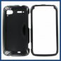 HTC Pyramid / Sensation 4G Black CELL phone  Snap on hard case cover