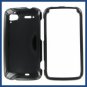 HTC Pyramid / Sensation 4G Black CELL phone  Snap on hard case cover