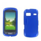 Blue  HARD PHONE COVER CASE LG RUMOR REFLEX LN272 / XPRESSION C395