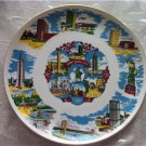 Vintage New York City Manhattan Collector Decorative Plate  10.5"