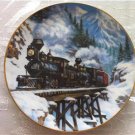 WInter Crossing" 8 1/4" Plate by Ted Xaras from the Hamilton 1992 Ted Xaras