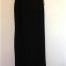 MSRP $138.00 @nite Collection Loehmann's Women's Black Maxi Skirt Size 12