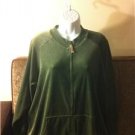Sport Savvy QVC Sport Jacket Top New with tag Size 1X Green