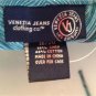 Venezia Jeans Blouse Plus Size Top Shirt  1x,2x,3x,4x, Blue Cotton Linen  New