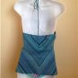 Venezia Jeans Blouse Plus Size Top Shirt 1x,2x,3x,4x, Blue Cotton Linen New