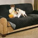 Reversible Sofa,Chair,Love Seat  Covers, Furniture Black Protectors Super Deal