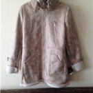 NWT  Steve Madden Women Coat Jacket Beige Stone Style Size XL