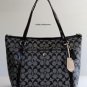 NWT Coach Handbag Purse PEYTON Pocket Tote in Signature Fabric F25504 MSRP$358