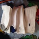 Polo Ralph Lauren  Crew Men White Socks 4 Pcs Great Quality
