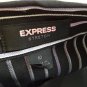 Express  Stretch Brand Button Down Black,Pink Purple Shirt Top Blouse Size 10