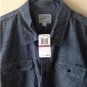 Field Stream Orginal Outfitter Size XXL Indigo,Blue Cotton Men Shirt Top Msrp$50
