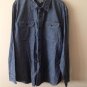 Field Stream Orginal Outfitter Size XXL Indigo,Blue Cotton Men Shirt Top Msrp$50