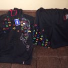 NWT NBA 2 Pcs Set Hoodie + Short. Size M Black