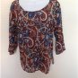 Zara Basic Women's Top Tunic Blouse Shirt Size EUR XS USA XS MEX 24 100% Cotton