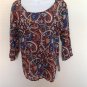 Zara Basic Women's Top Tunic Blouse Shirt Size EUR XS USA XS MEX 24 100% Cotton