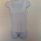 Ann Taylor LOFT Women's White Sleeveless Top Cami Tank Size Petites MP