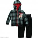 Little Rebels Sesame Street  2 Piece Athletics Jacket Hood And Pant Black Size 4