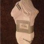 Ellen Tracy Socks 6 packet,6 pcs  white or black new lady woman socks  size 9-11