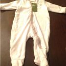 H&M Organic Cotton Suit Baby Boy White Outwear Size 4-6 Months Hooded New
