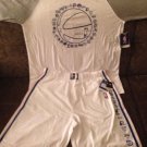 NBA Unk Cotton Licensed  2 Piece Set - Mens - Size Large  White - Loungewear NWT