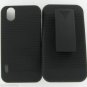 Case Cover Shell Holster + Belt Clip Case for LG Marquee LS855 Heavy Duty Case