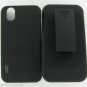 Case Cover Shell Holster + Belt Clip Case for LG Marquee LS855 Heavy Duty Case