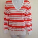 MSRP $58 Tommy Hilfiger Women's Top Shirt Sweater Size M Pima Cotton Super Gift