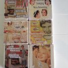 Retro Humour Set B Tumbled Tile Coasters