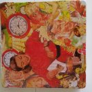 Retro Housewife Design 2 Tumbled Tile Trivet