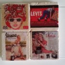 Retro Ads Design 1 Tumbled Tile Fridge Magnets
