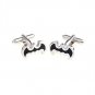 Batman Cufflinks Robin Comic Batman Returns Tuxedo Wedding Bridal silver