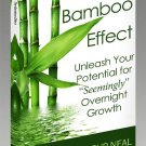 The Bamboo Effect: Unleash Your Potential for "Seemingly" Overnight Growth