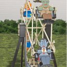 Halloween Ferris Wheel and Riders