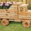 Landscape Timber Dump Truck Planter