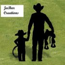 Cowboy and Son Shadow