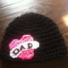 I Love Dad 0-3 months hat