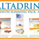 Altadrine 3 month slimming pack weight loss system