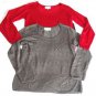 NWT DEBBIE MORGAN LONG SLEEVE SWEATER JEWELED SCOOP NECK MULTI COLORS