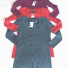 NWT UNITED STATES SWEATERS 3/4 SLEEVE SCOOP NECK SWEATER MULTI COLORS AND SIZES!