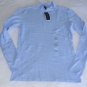 NWT KAREN SCOTT LONG SLEEVE MOCK TURTLENECK LIGHT BLUE