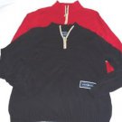NWT KAREN SCOTT LONG SLEEVE  HALF ZIP SWEATER METALLIC ZIPPER LINING MULTI !!