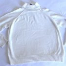 NWT KAREN SCOTT LONG SLEEVE TURTLENECK WHITE MULTI SIZES