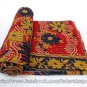 Vintage Throw Kantha Quilt Bedding Indian Handmade Cotton Bedspread Blanket 813